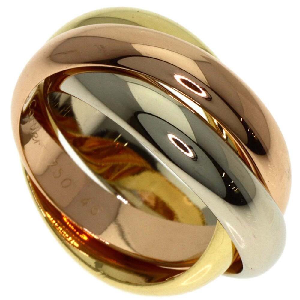 CARTIER 18k Gold Trinity Ring #46